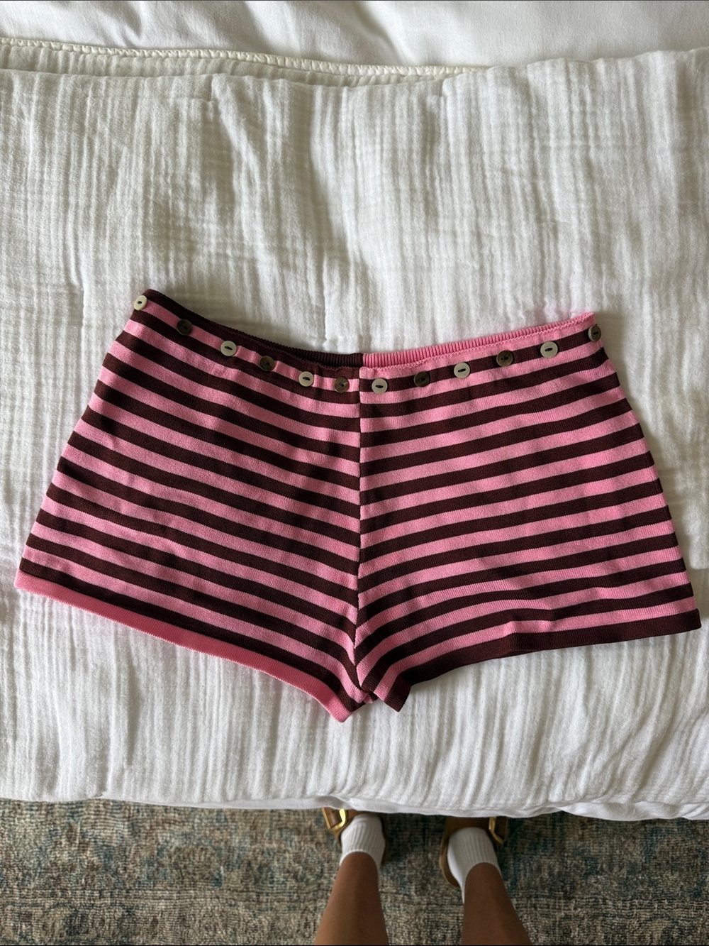 NWT Zara Striped shorts